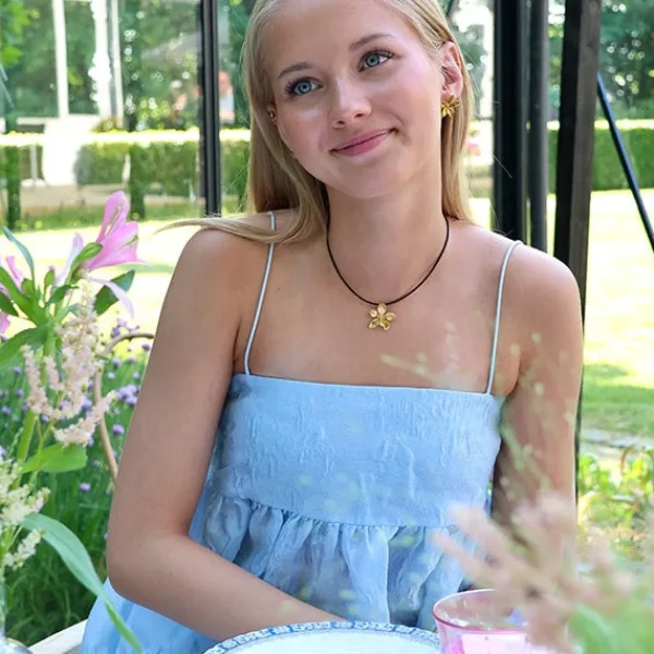 Halskæder*Winther Studio Bloom Choker Guld