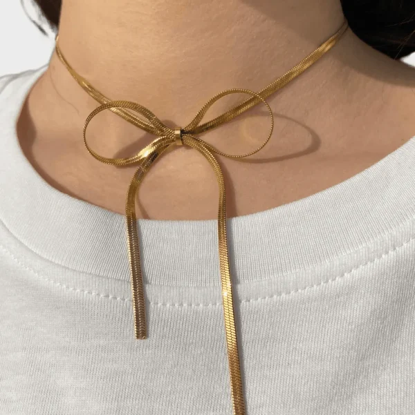 Halskæder | Julegaver*Winther Studio Bow Choker