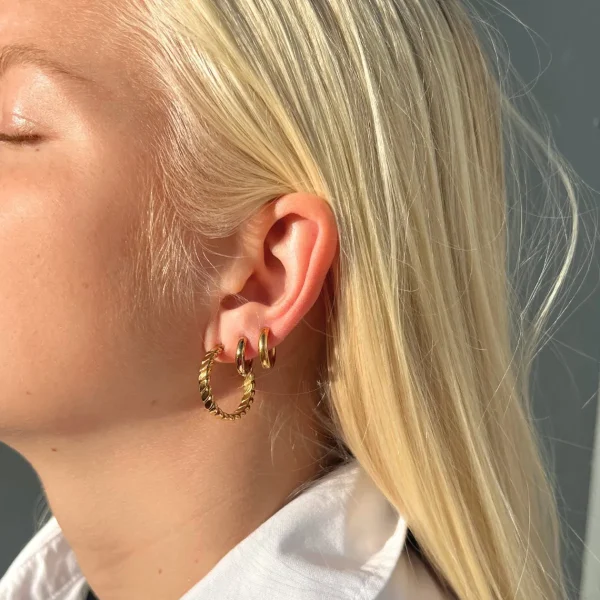 Øreringe | Gaver Til Mor*Winther Studio Vilde Hoops